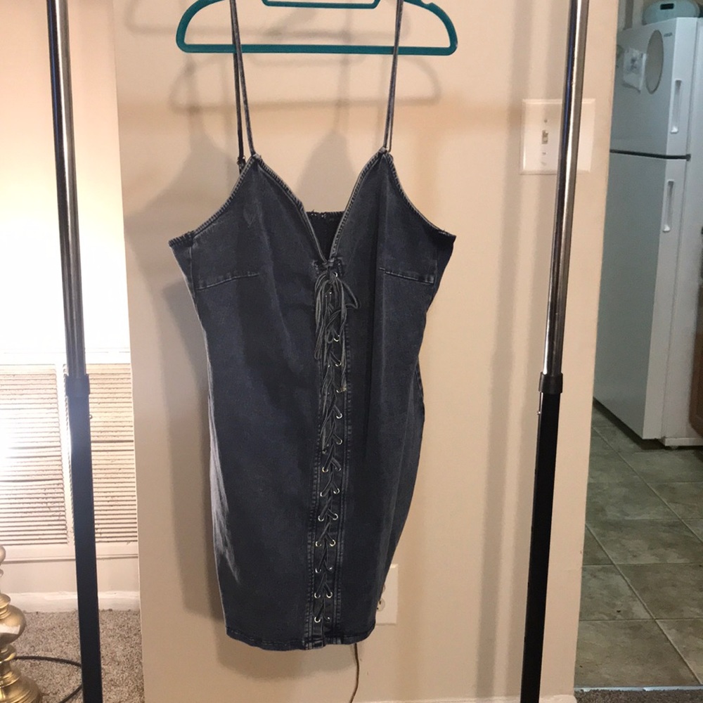 Denim dress